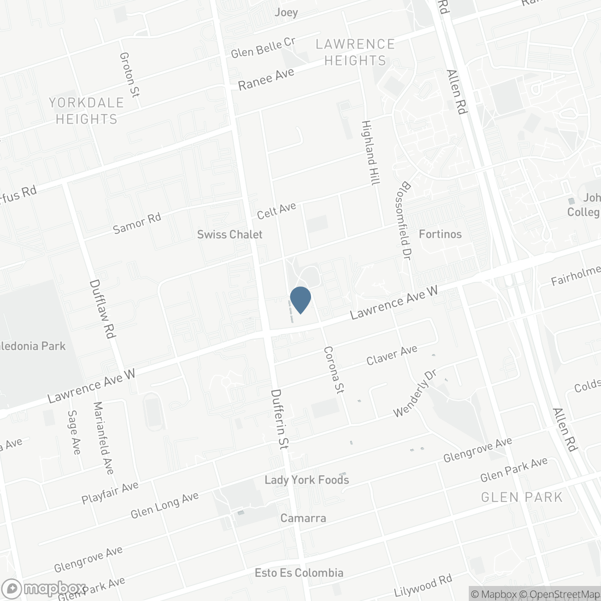 836 - 830 LAWRENCE AVENUE W, Toronto, Ontario M6A 1C3